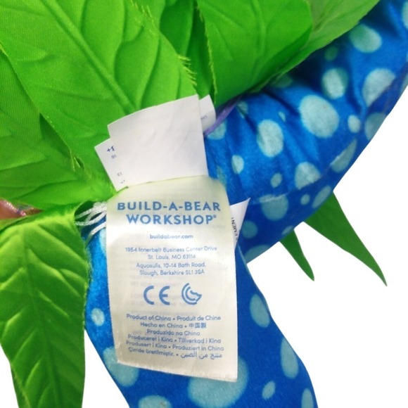 Build-A-Bear Shark Week Plush Hula Outfit Stuffed Animal Toy Blue BAB‎ - Picture 5 of 15